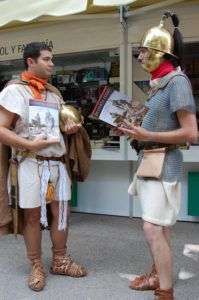 Legionarios leyendo Desperta Ferro