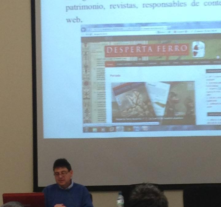 Desperta Ferro en las Jornadas de Salidas Profesionales de la UNEX