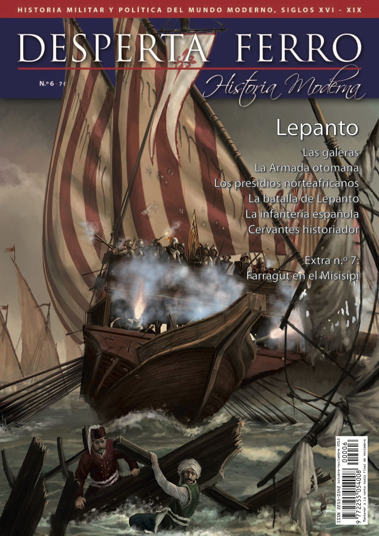 La batalla de Lepanto - Desperta Ferro Historia Moderna n.º 6