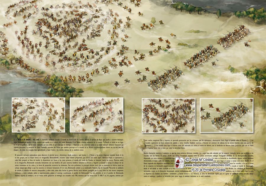 En DF nº 20: “Un choque de contrastes. Estilos de guerra en la Primera Cruzada”, por John France.