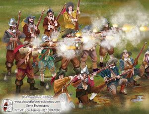 Los Tercios en combate (II). Organización y tácticas de los ejércitos de la Monarquía Hispánica en siglo XVII por Eduardo de Mesa Gallego