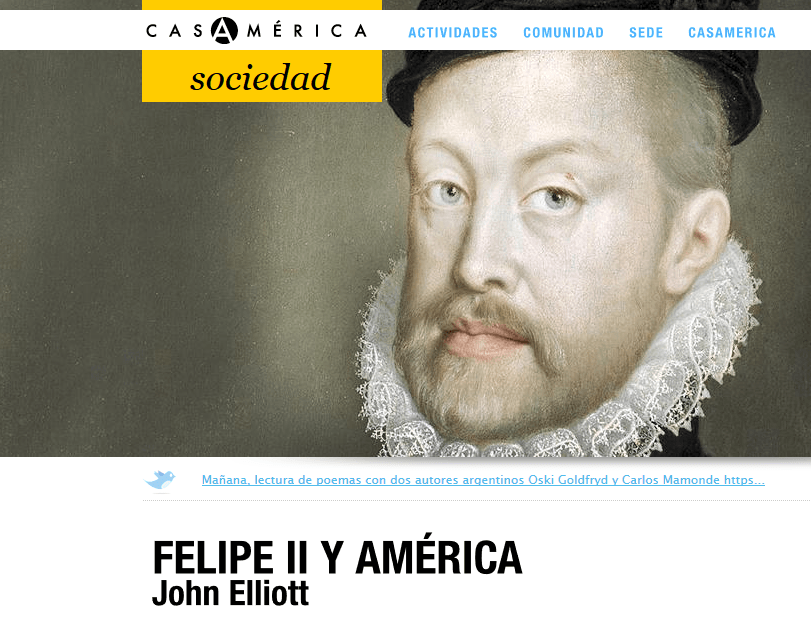 Conferencia íntegra de John H. Elliott en la Casa de América