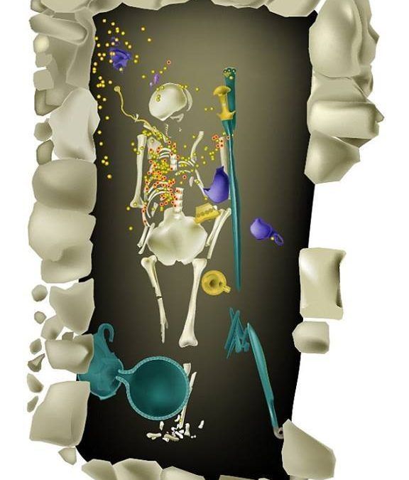 Descubren en Grecia la tumba de un importante guerrero micénico