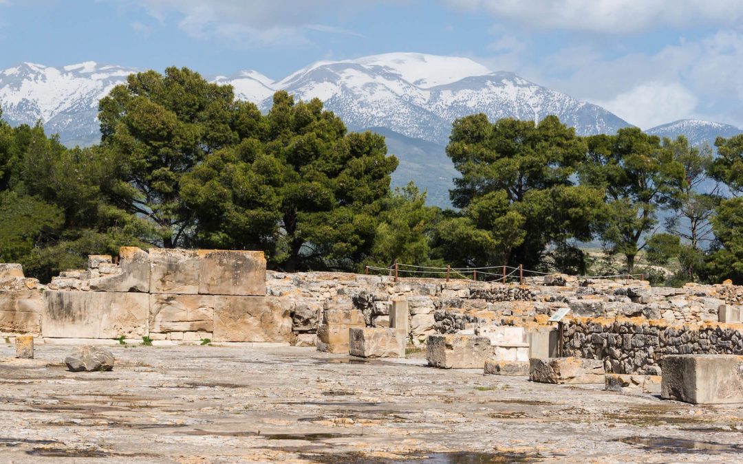 El palacio de Festo en Creta