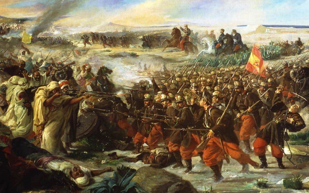 La batalla de Tetuán, 4 de febrero de 1860 por Julio Albi