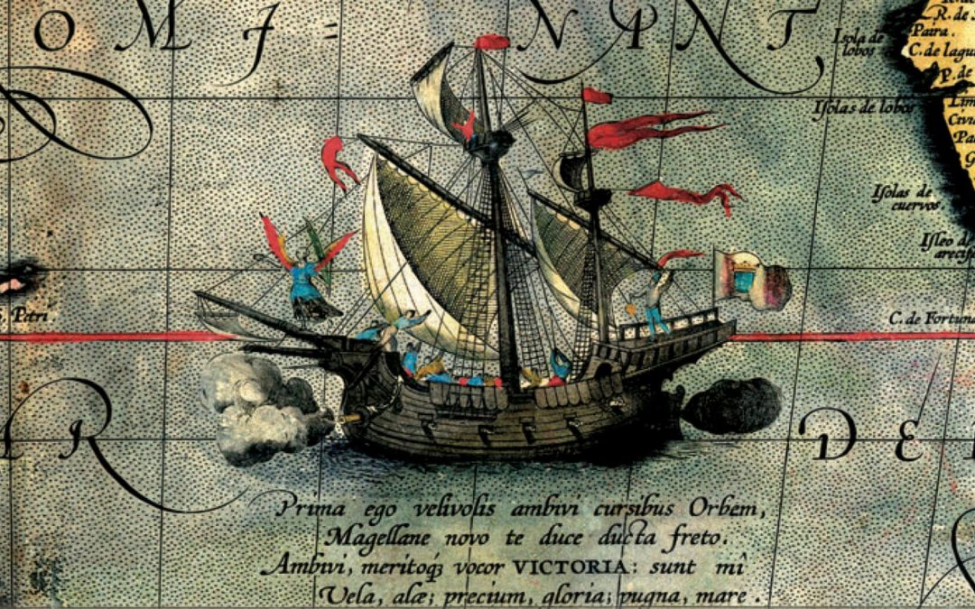 Los preparativos de la primera circunnavegación a la Tierra