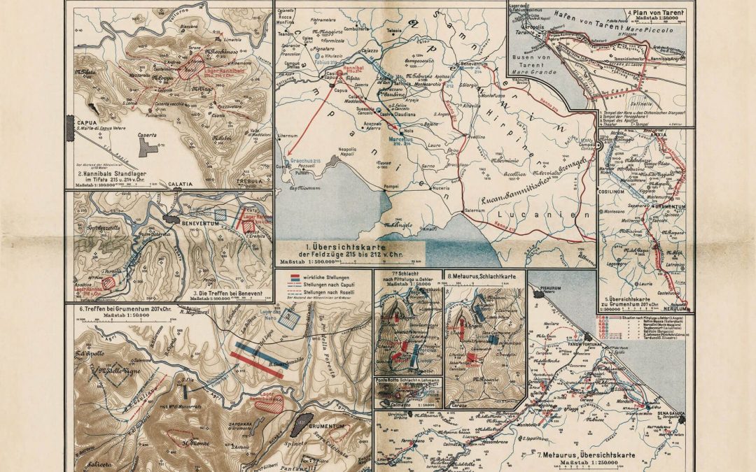 Los mapas de la Segunda Guerra Púnica de Kromayer y Veith, nuevo regalo Premium