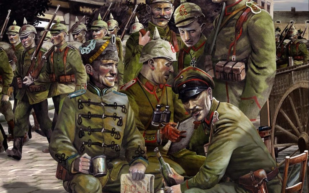 1914. Bélgica mancillada