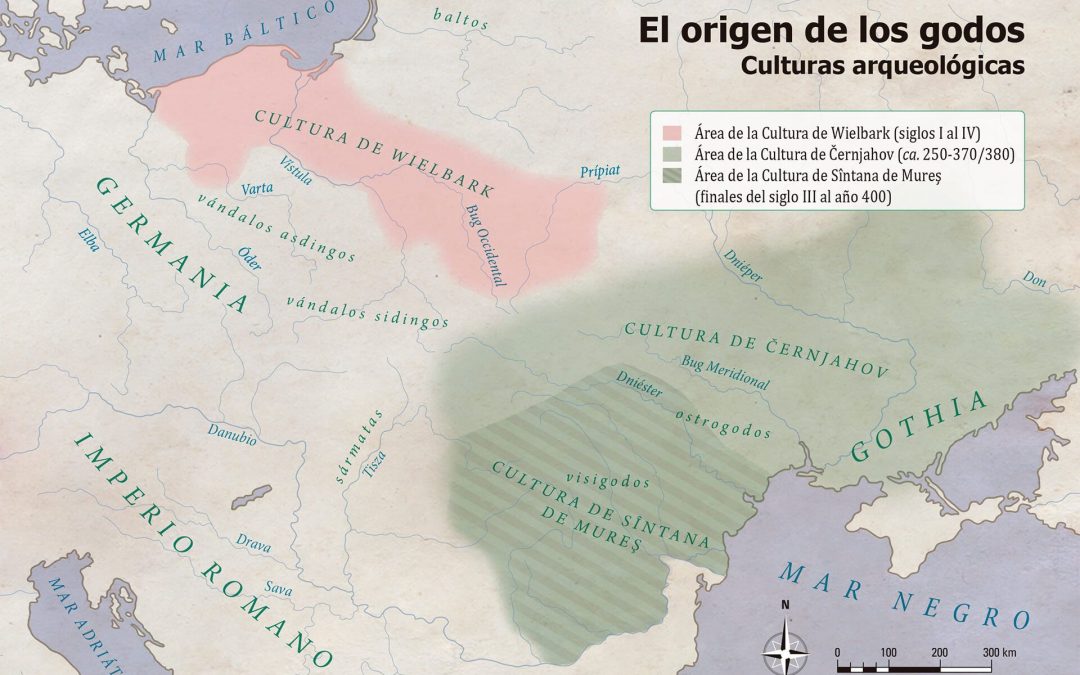 Persiguiendo el origen de los visigodos