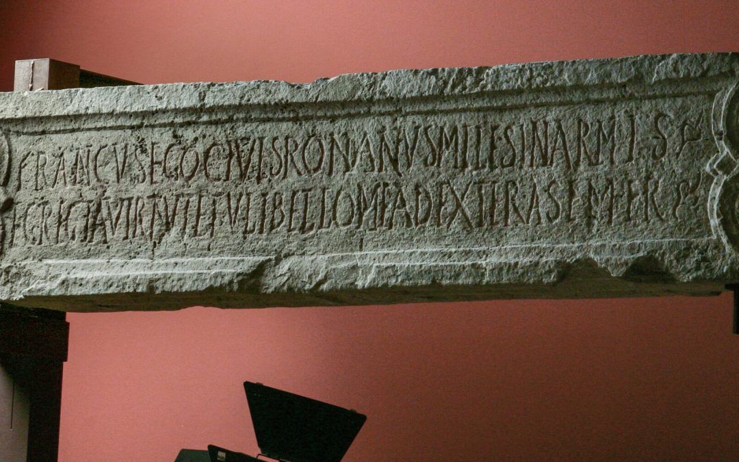 Francus Ego Cives, Romano Miles in Armis. Un hombre de frontera en el limes romano