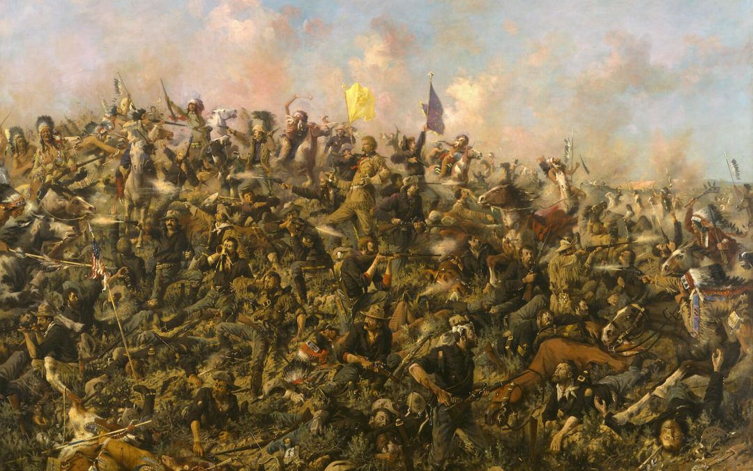 El 7.º de Caballería en Little Bighorn