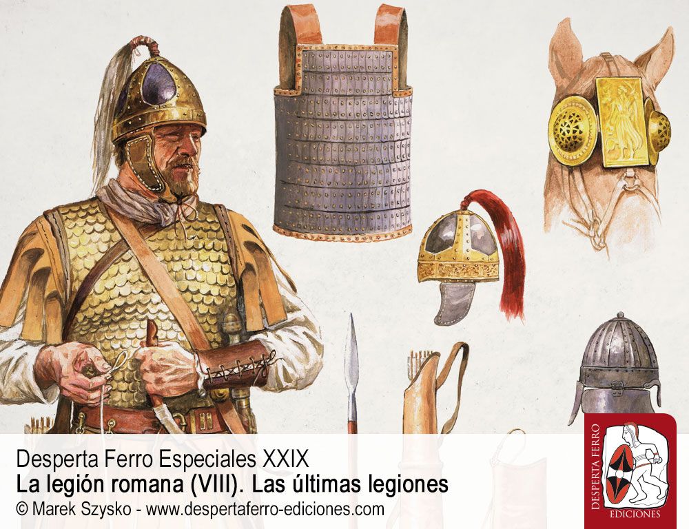 DFE29-4 La caballería y la revolución táctica en el arte de la guerra romana por Ilkka Syvänne legión romana siglo VI
