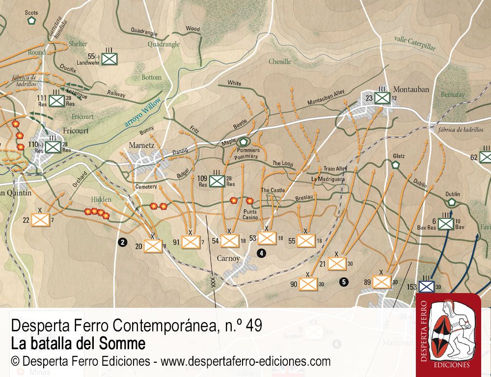 1 de julio, progreso en el sur por Michael S. Neiberg (U. S. Army War College)