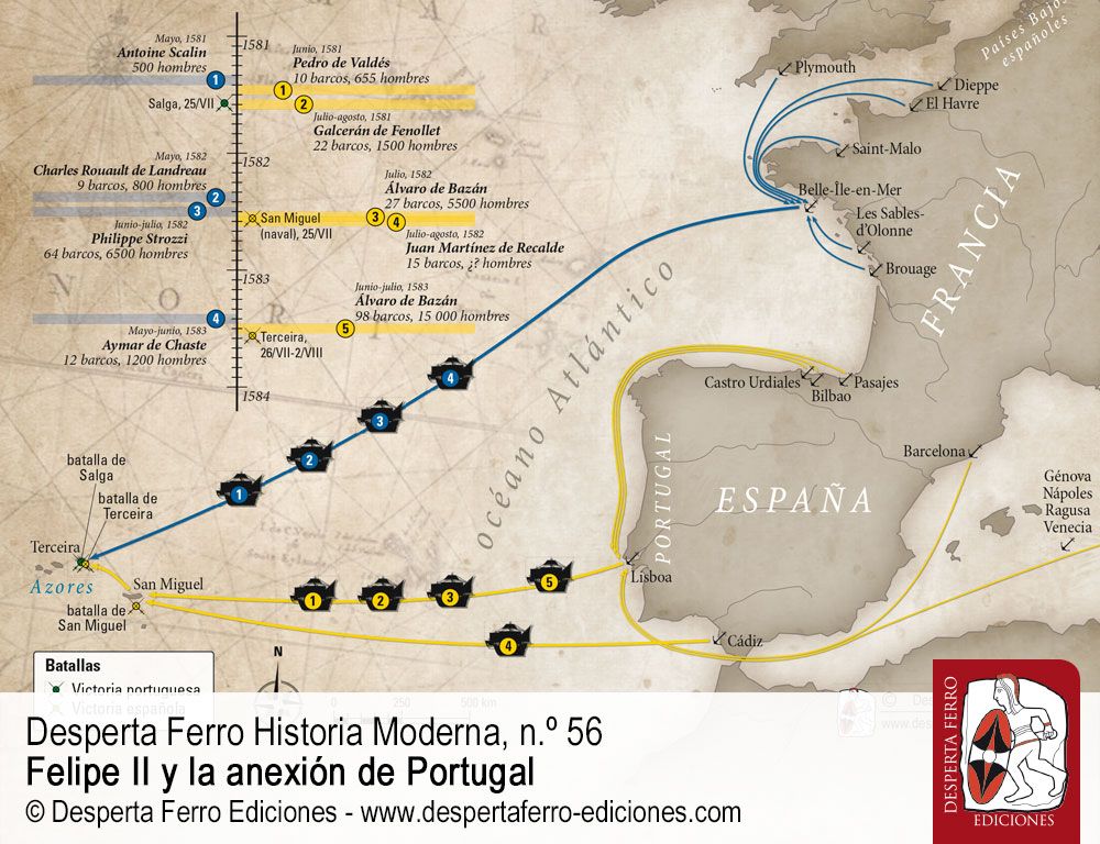 Francia, Inglaterra y la batalla por las Azores por Alan James (King’s College London)