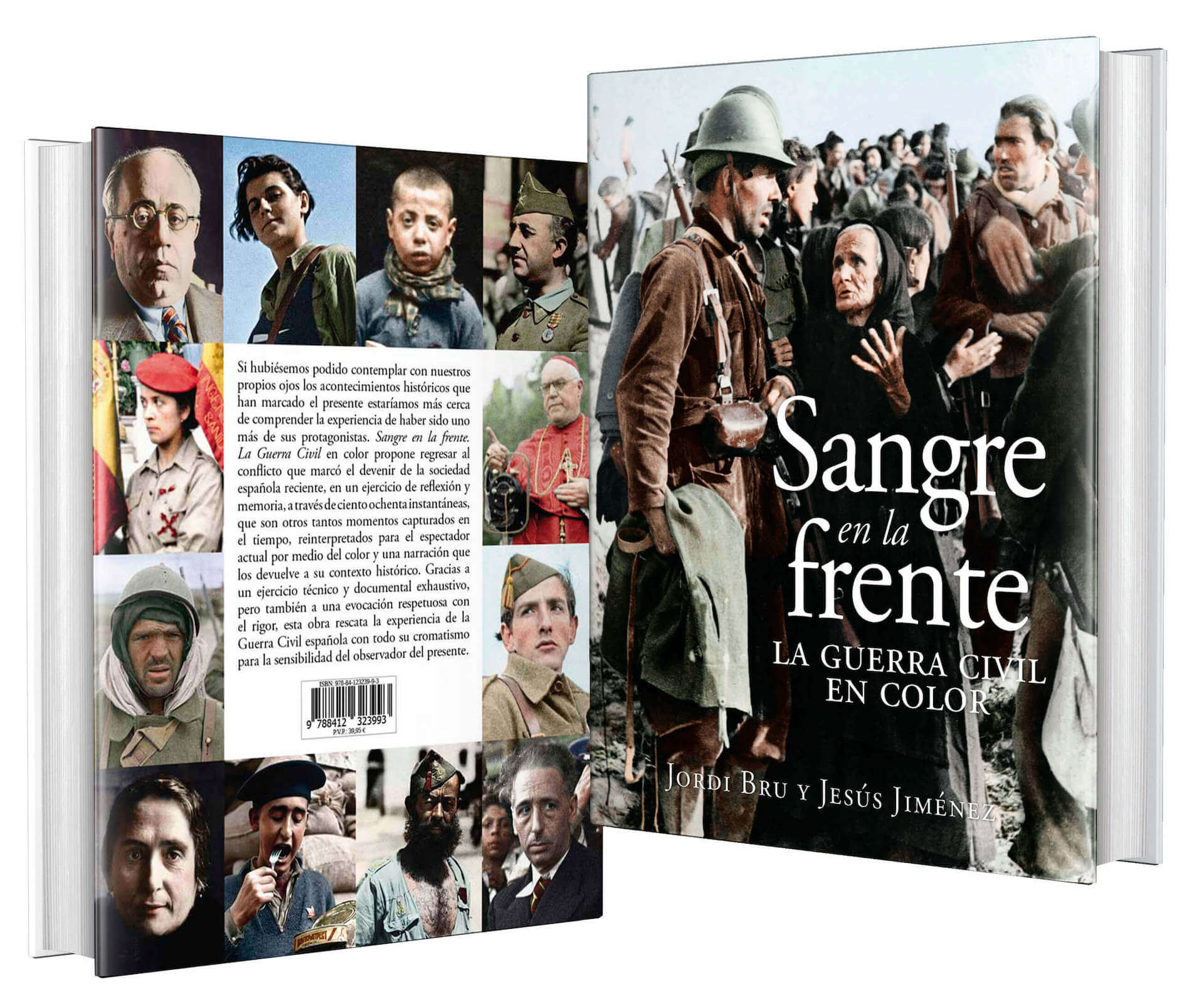 Dangre en la frente guerra civil color