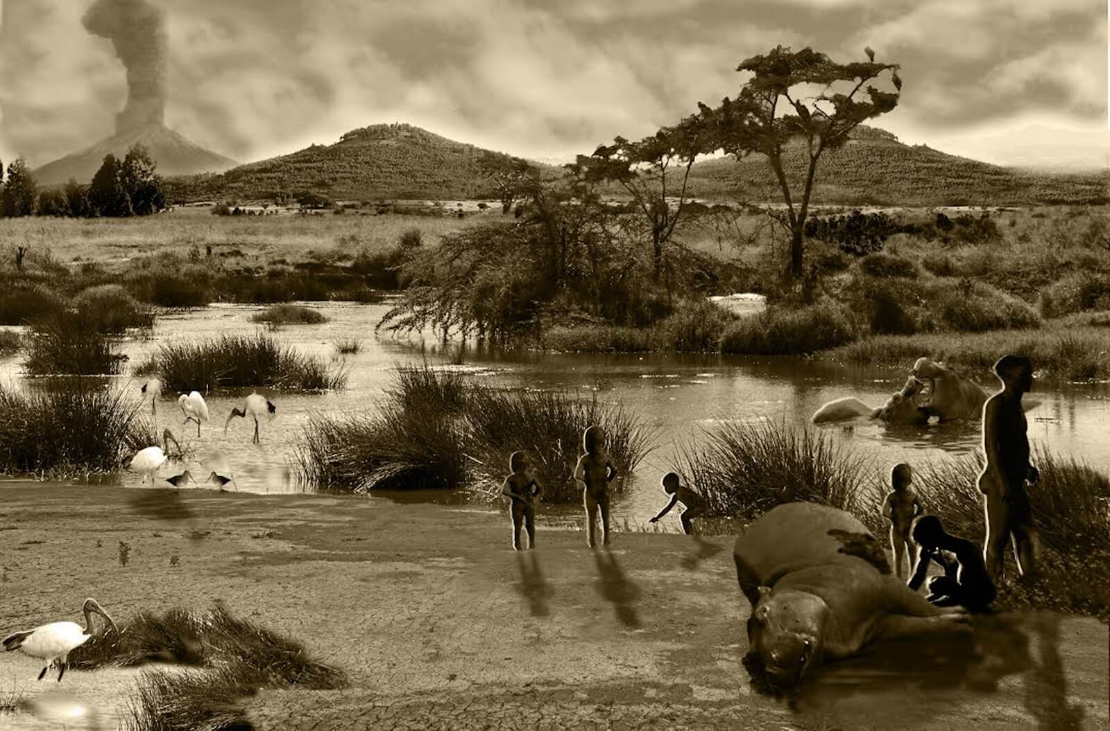 Melka Kunture Homo erectus pleistoceno achelense M.R. Bennett