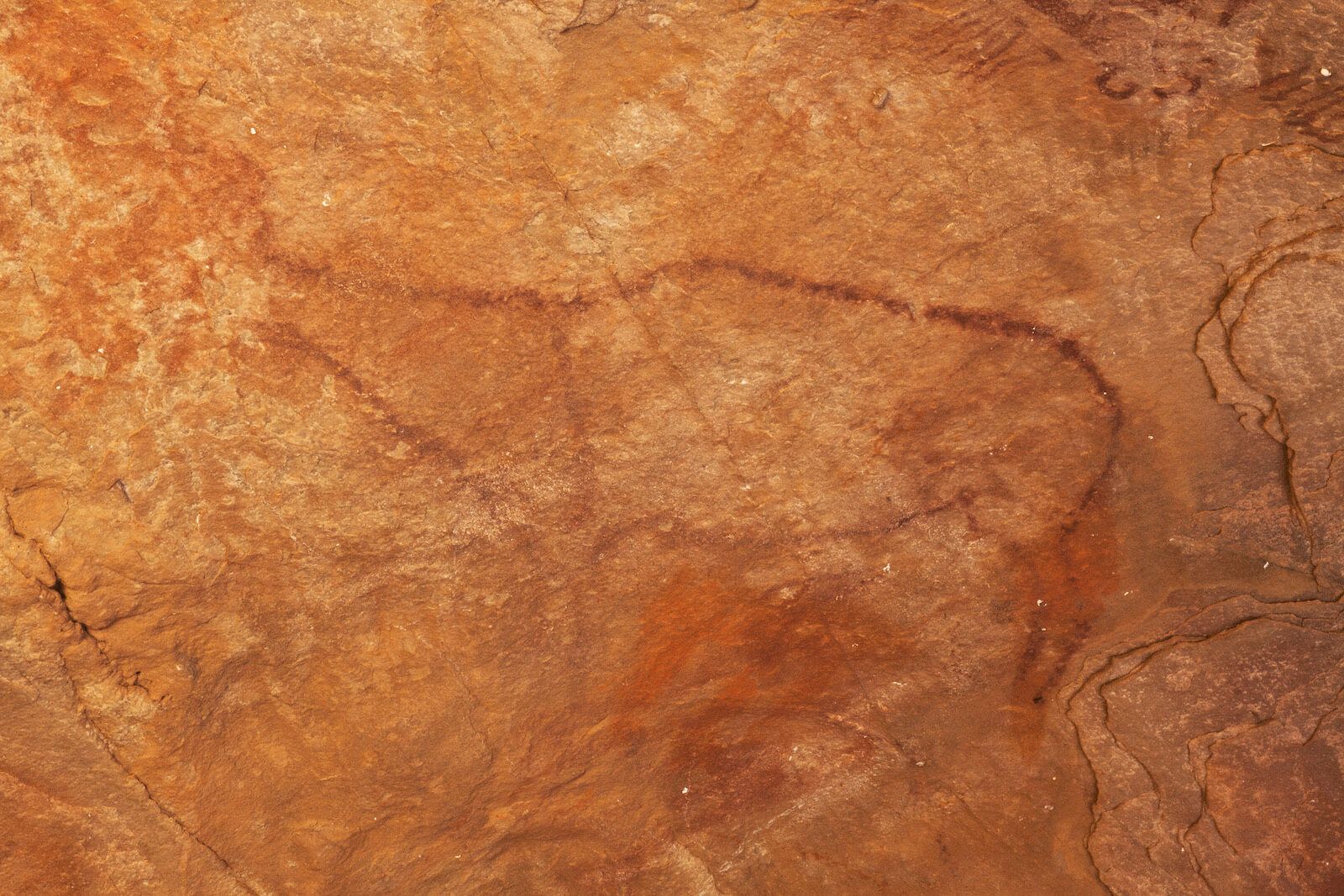 Antílope pintado en Aouinet Azguer 5 (primera fase) Tamanart.