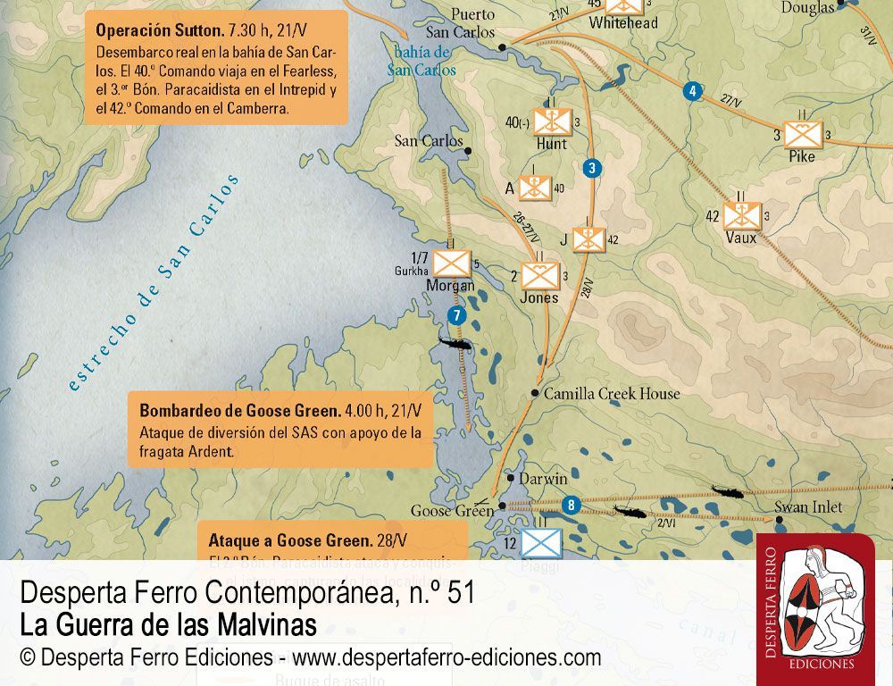 La conquista de isla Soledad por Philipp Neame