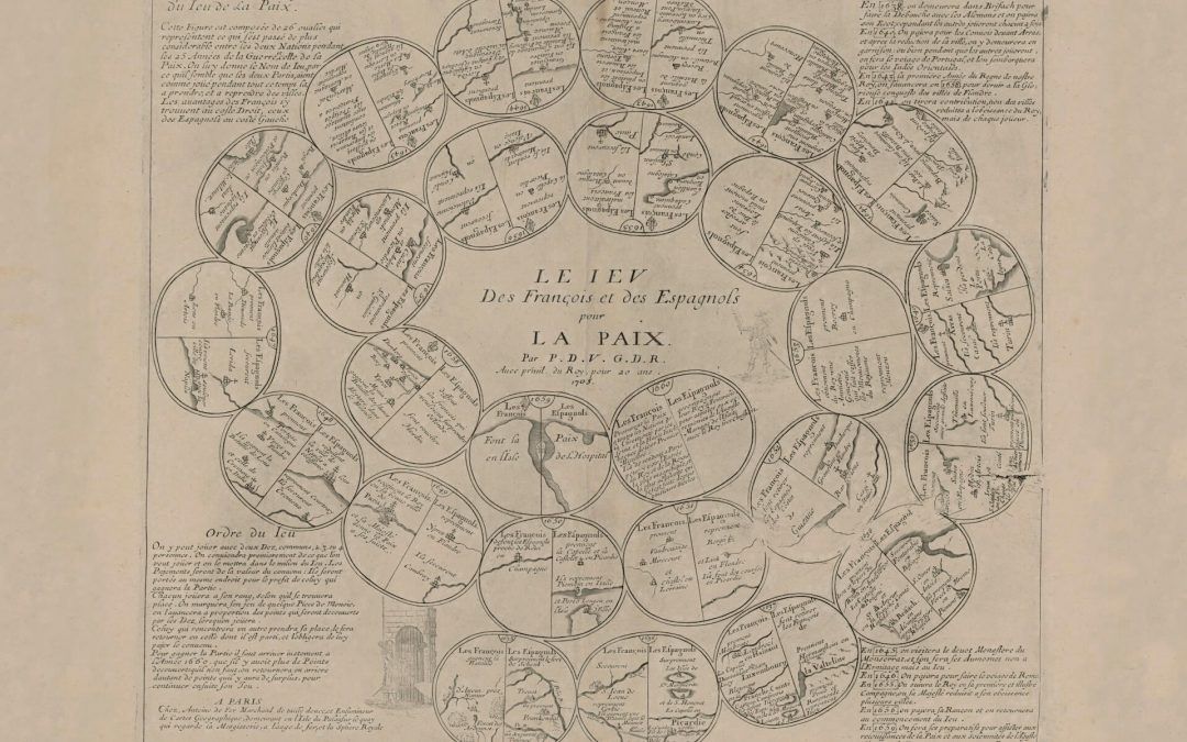 Pierre Duval y Le jeu des françois et des espagnols pour la paix