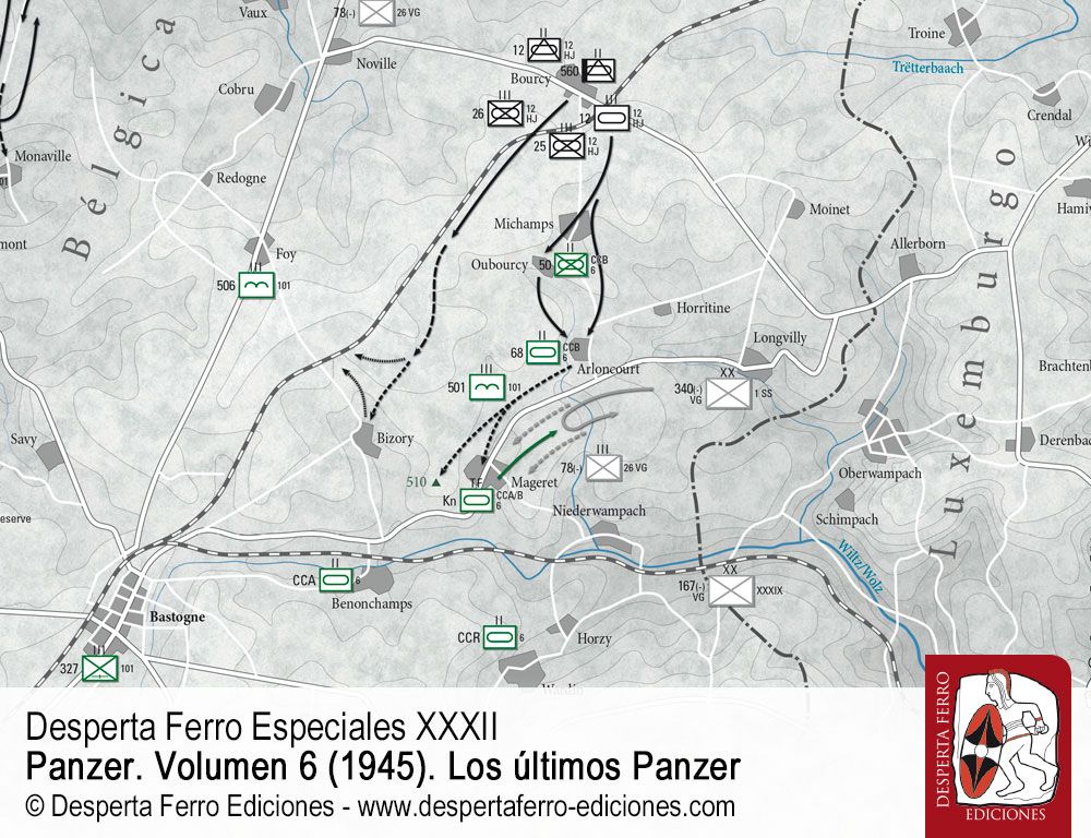 Bastogne. La última carga de las Ardenas por Philippe Guillemot
