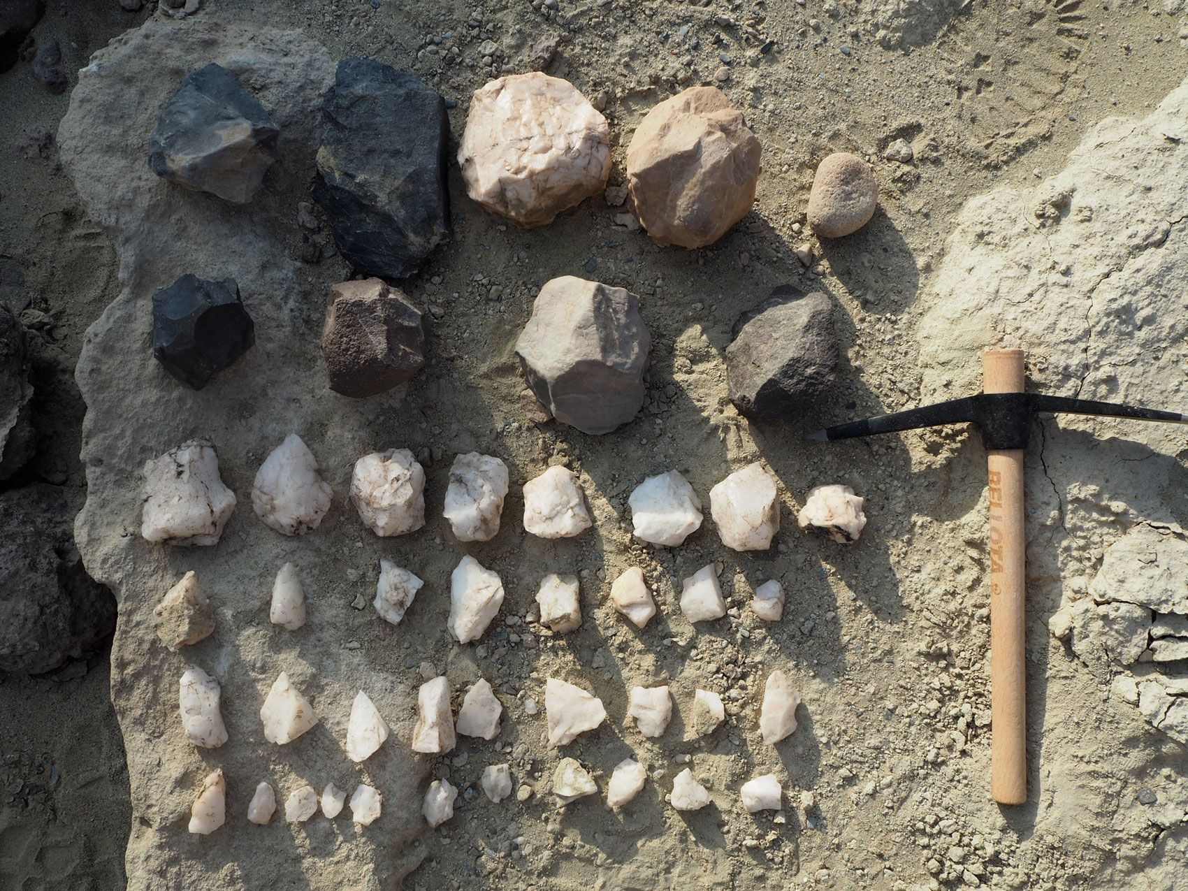 industria lítica achelense Luba Gadhi, rift