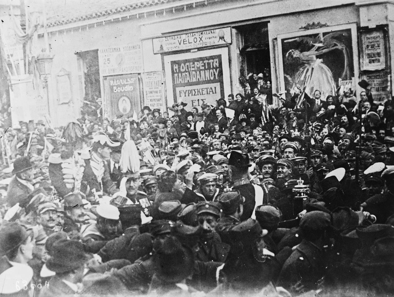 rey constantino I grecia atenas 1920