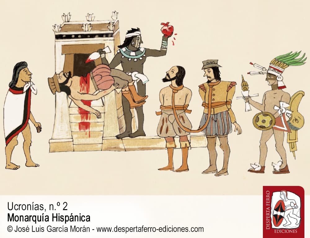 DFU2-4B Solo ante el peligro. Cortés derrotado en Otumba por Charles C. Mann