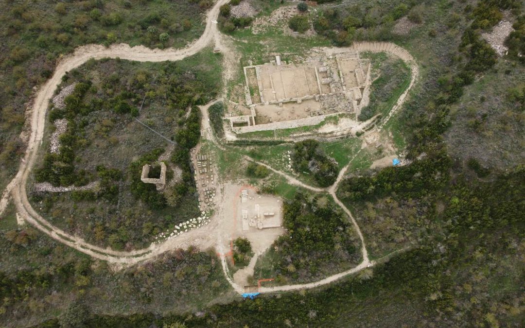 Descubren en Santa Criz de Eslava el templo principal del foro de la ciudad