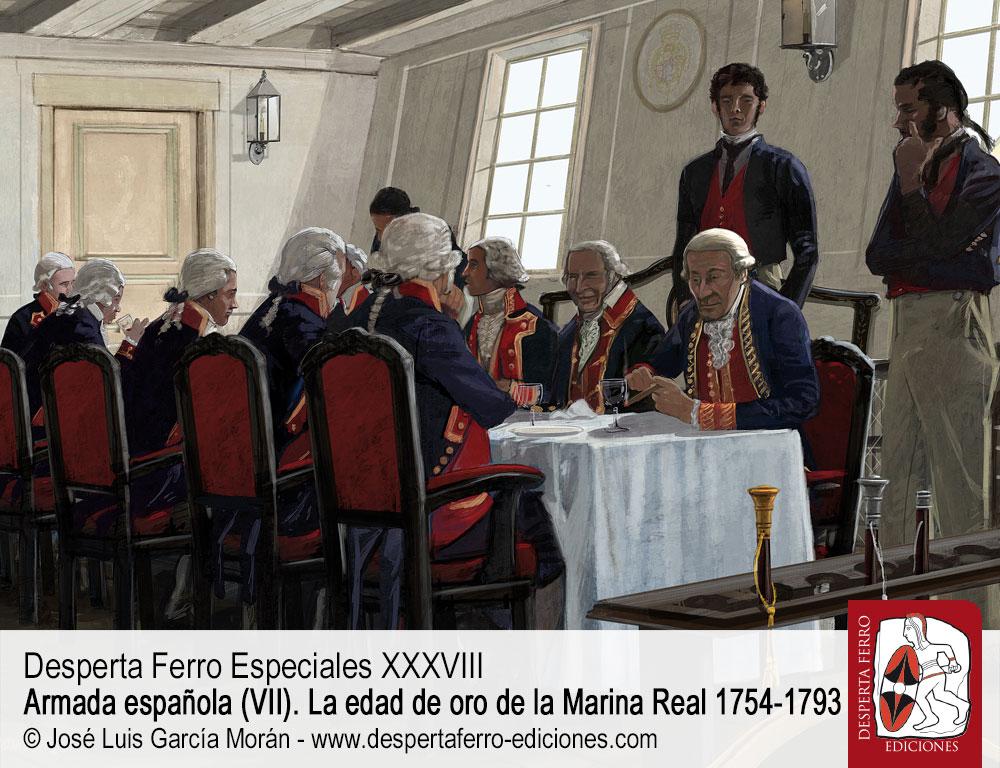 DFE38-4 Munición de boca. La batalla diaria de la alimentación en los buques de la Real Armada