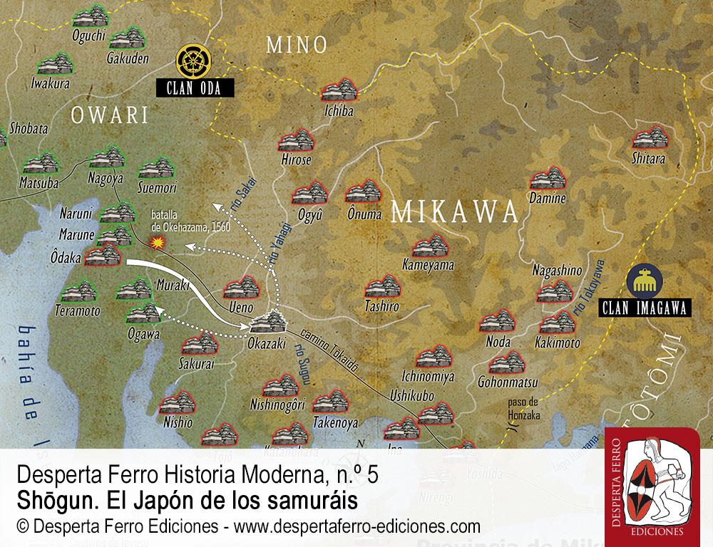 DFM5-3ED-4 Tokugawa Ieyasu y la unificación de Mikawa (1560-1566) por Terje Solum