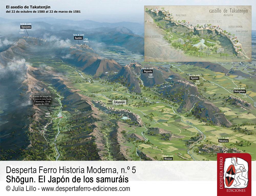 DFM5-3ED-6 La batalla del castillo de Takatenjin por Terje Solum