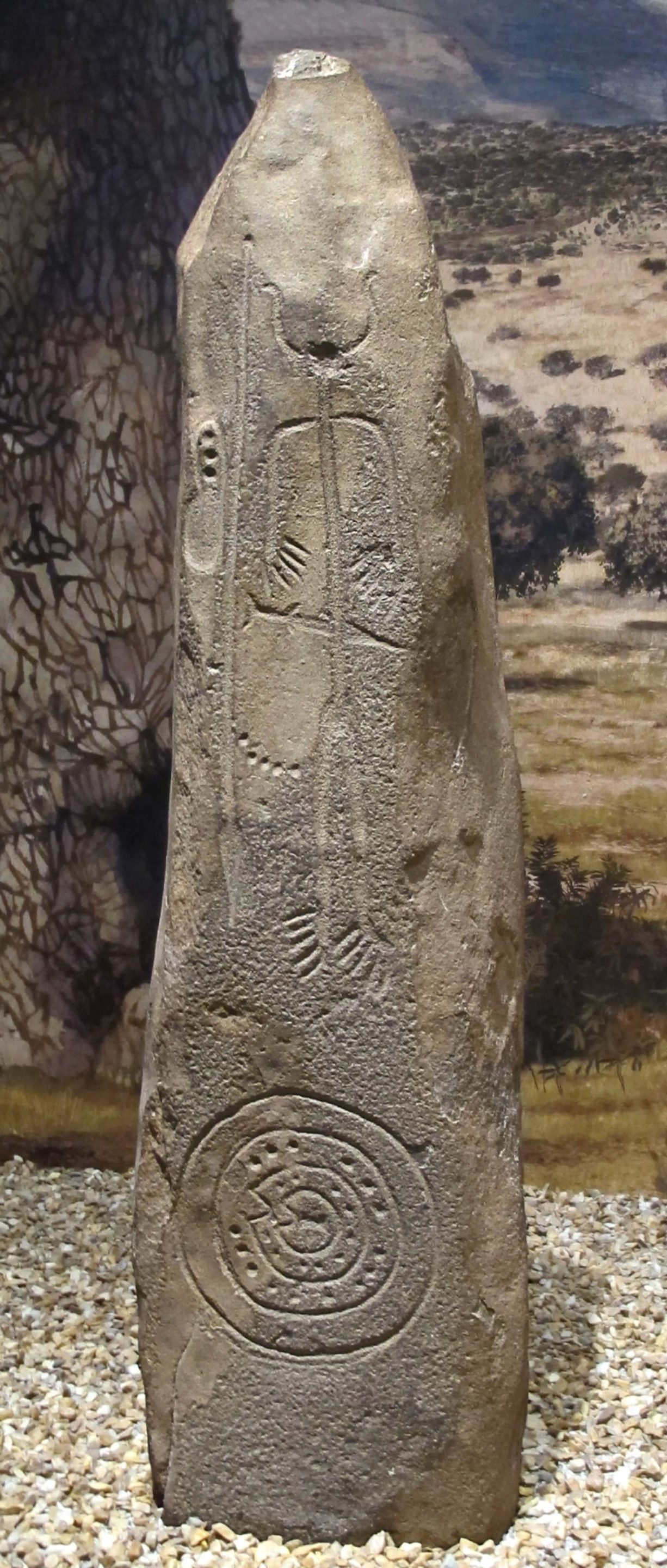 estela de magacela bronce final