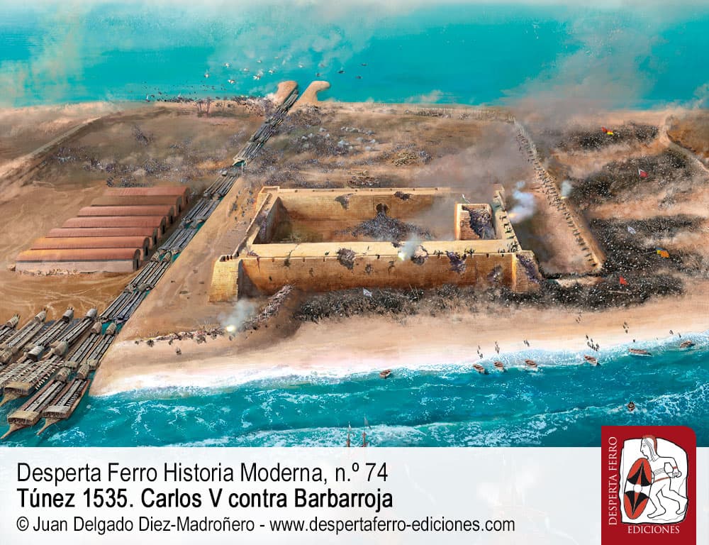 DFM74-4 El desembarco imperial y la toma de La Goleta por Carlos Valenzuela Cordero