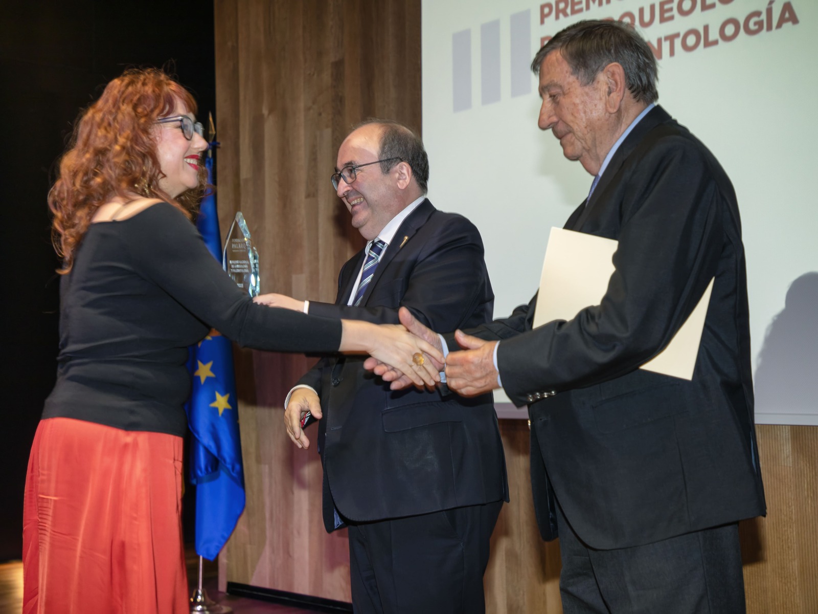 Entrega del III Premio Nacional Palarq de Arqueología y Paleontologíaal proyecto Almoloya-Bastida.