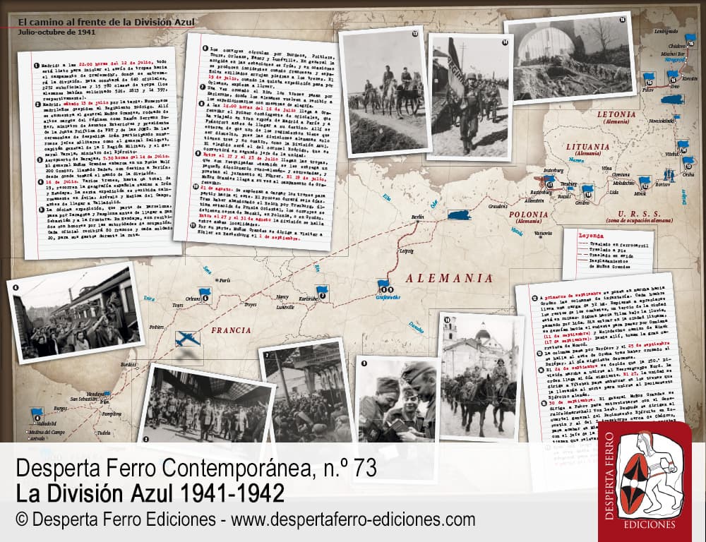 DFC73-3 La larga marcha de la División Azul por Luis E. Togores ( CEU San Pablo)