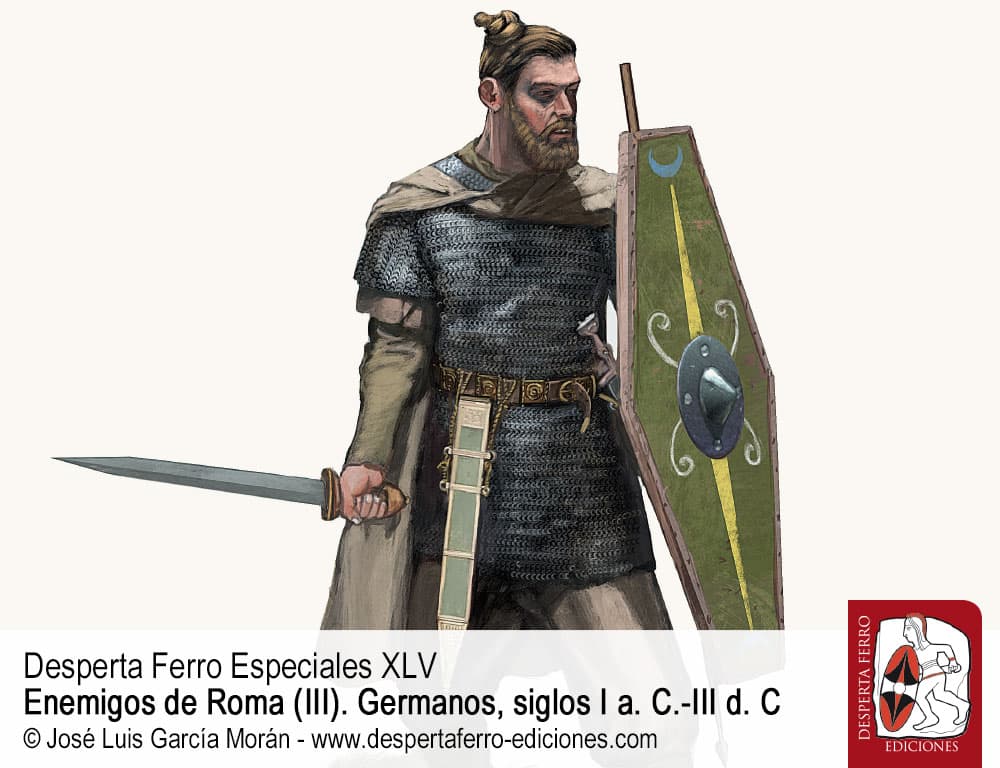 El guerrero germano. Panoplia, tácticas y evolución por Alexander K. Nefedkin