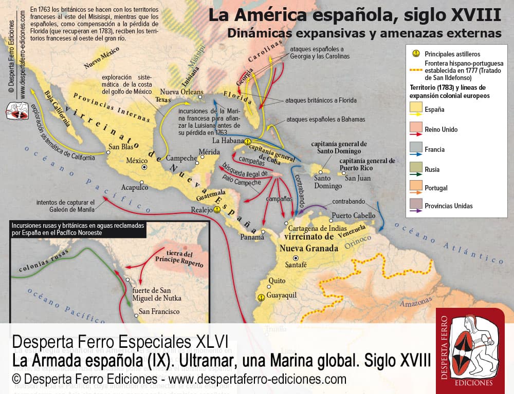 DFE46-1 La Real Armada y la defensa de las Indias. Desafíos y estrategia por Rafael Torres Sánchez (UNAV)