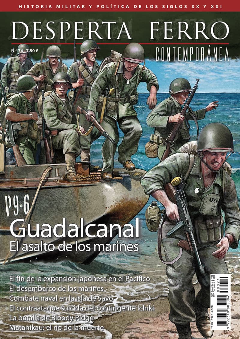 batalla de Guadalcanal, el asalto de los Marines 1942 segunda guerra mundial pacífico