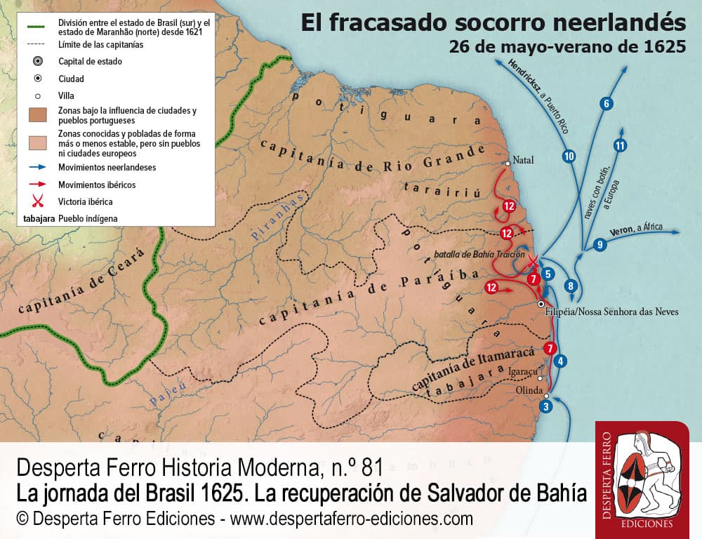 DFM81-7 La llegada del socorro neerlandés y la batalla de Bahía Traición por David Ramírez Muriana