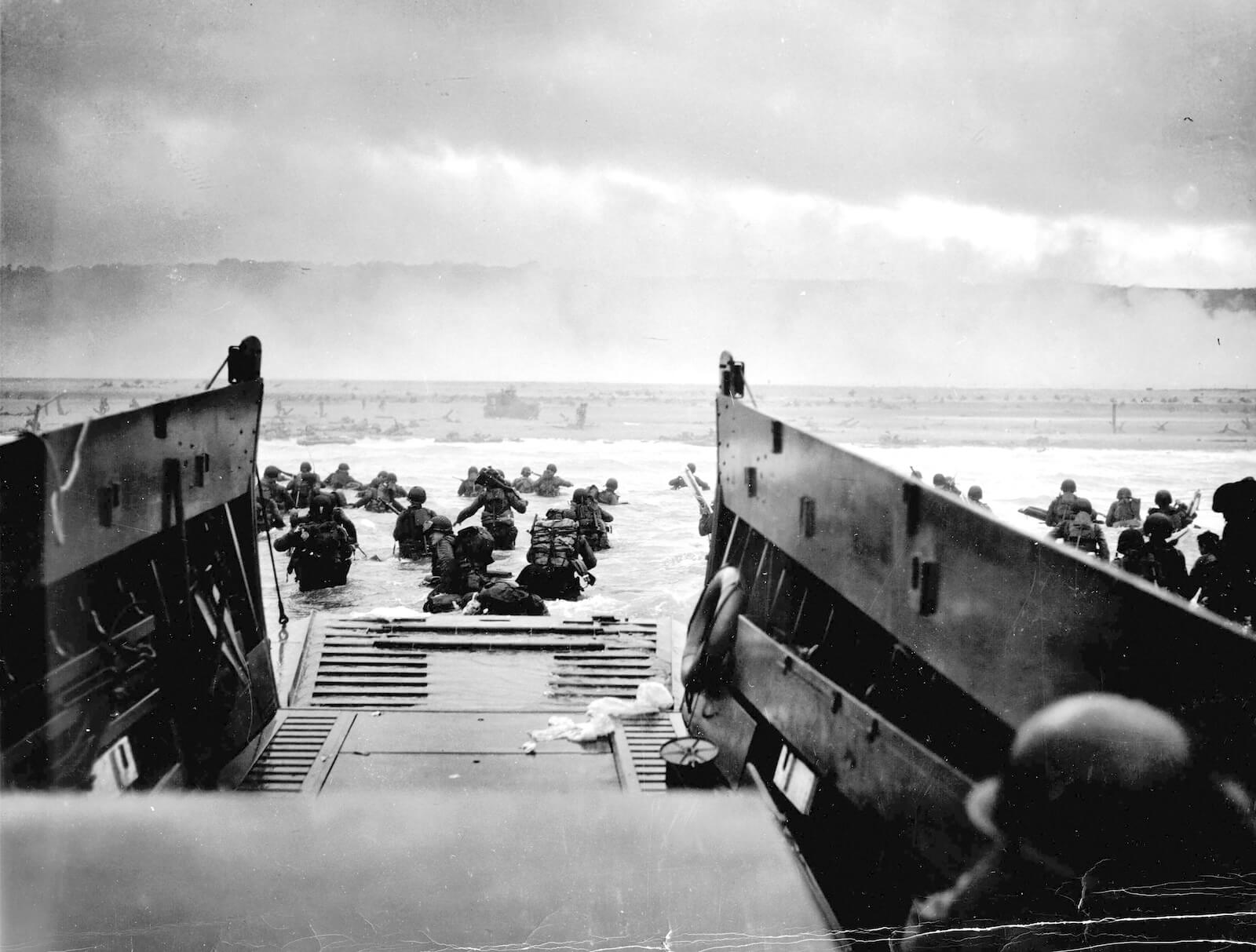 desembarco normandía dia D d day omaha beach playa bloody